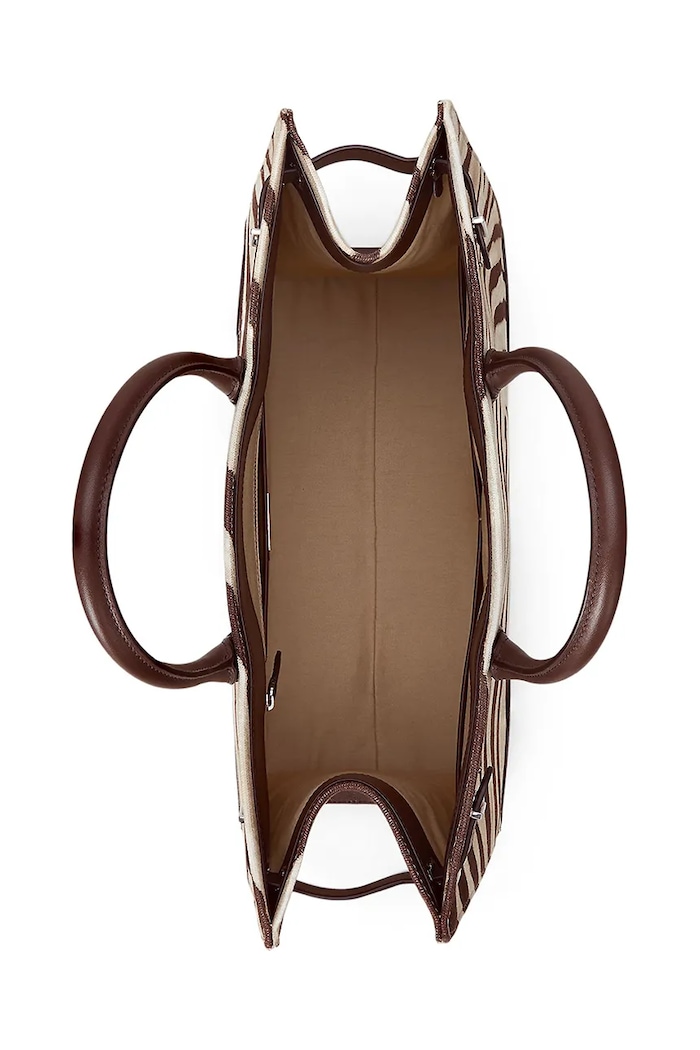 Τσάντα Lauren Ralph Lauren καφέ 431942187