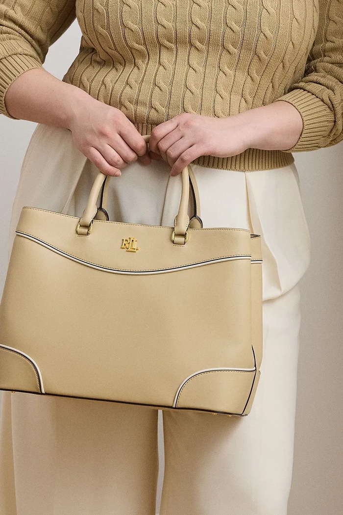 Lauren Ralph Lauren torebka skórzana 431959595