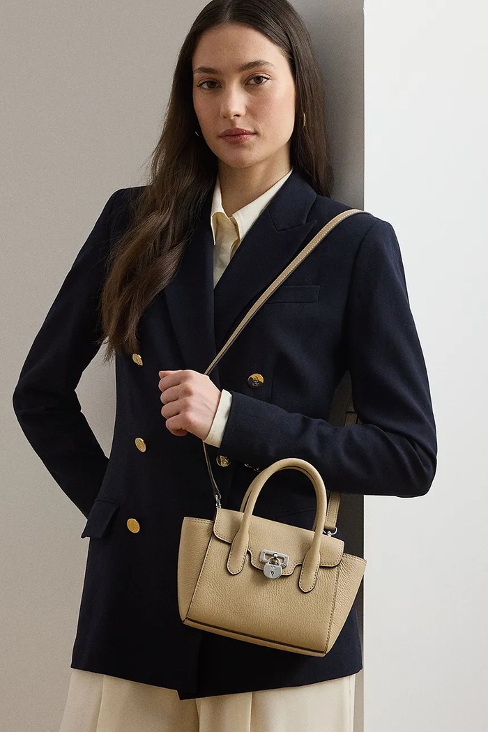Lauren Ralph Lauren torebka skórzana 431969349