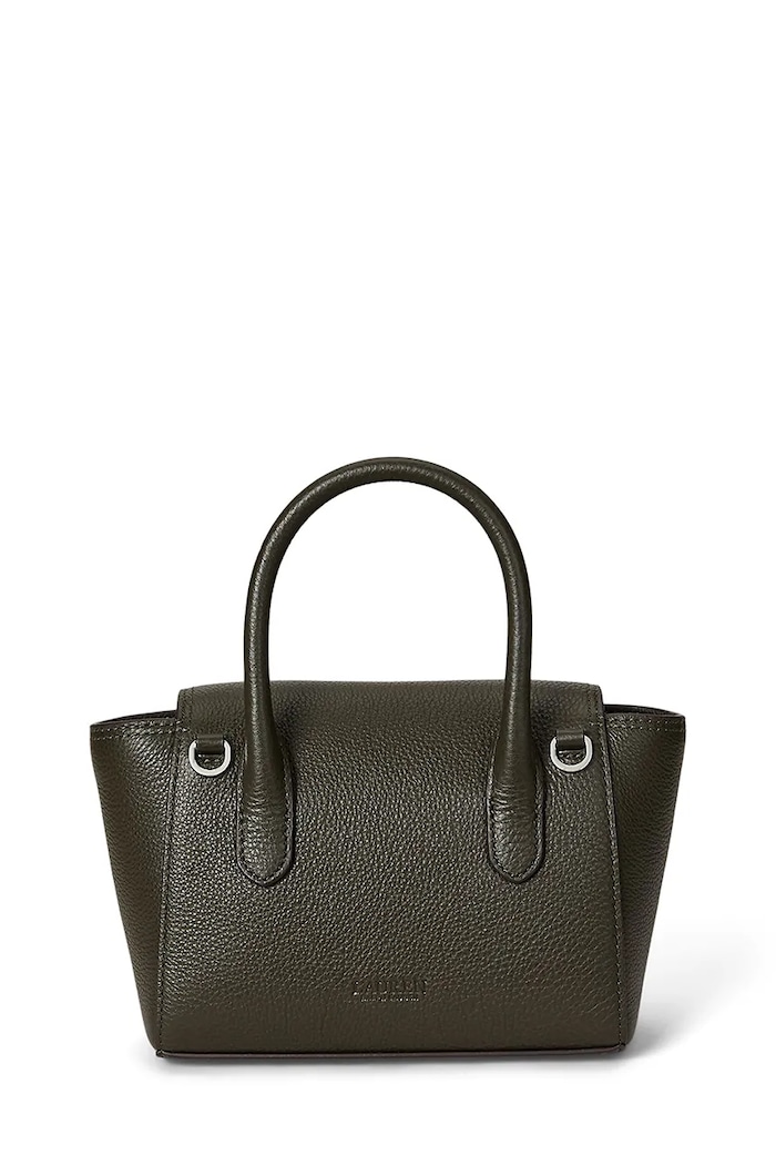 Dodatki Usnjena torbica Lauren Ralph Lauren 431969349 zelena