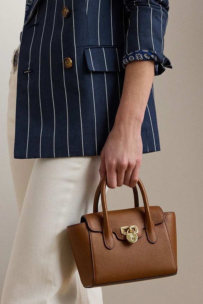 Lauren Ralph Lauren torebka skórzana 431969349
