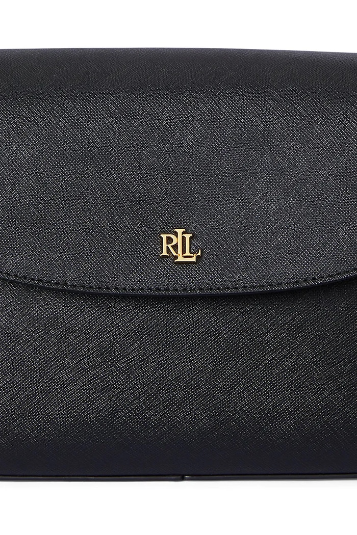 Kožená kabelka Lauren Ralph Lauren 431969364 čierna