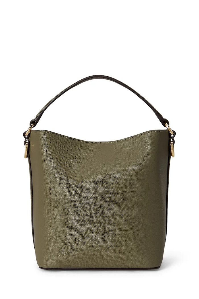 Lauren Ralph Lauren kabelka typu vak dámska kožená 431969365 zelená SS26