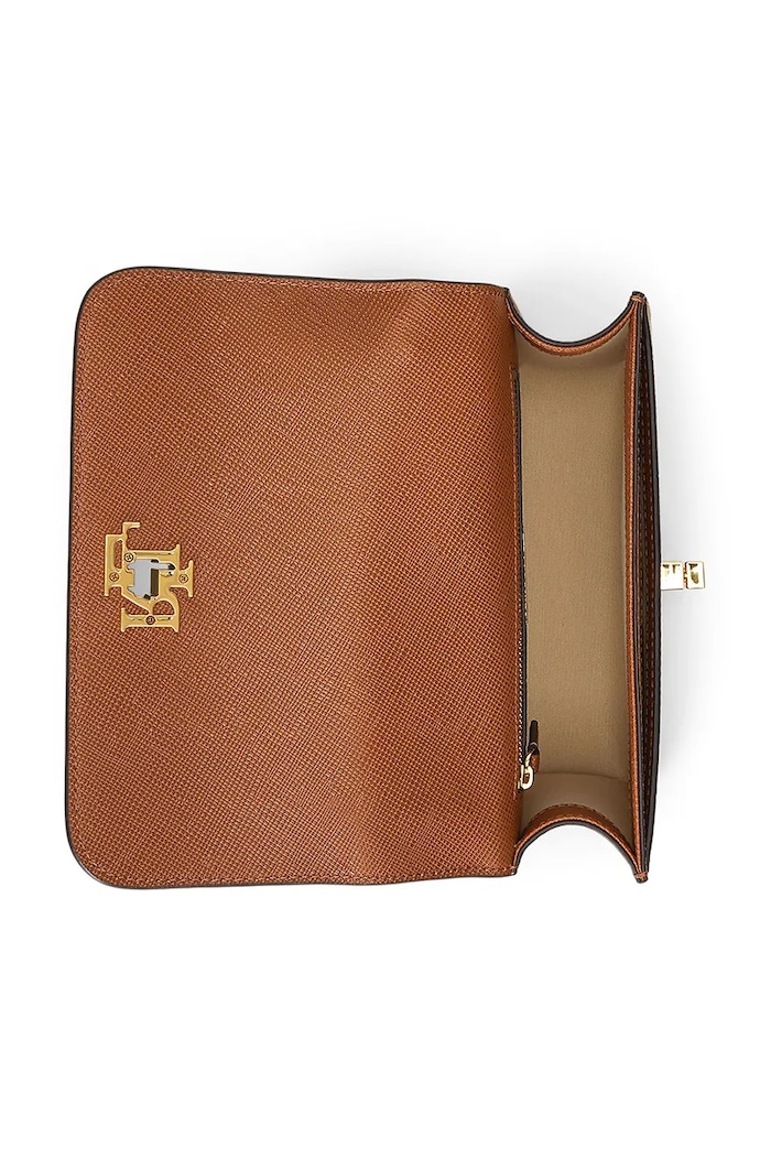 Lauren Ralph Lauren borsa a mano in pelle 431974272 marrone