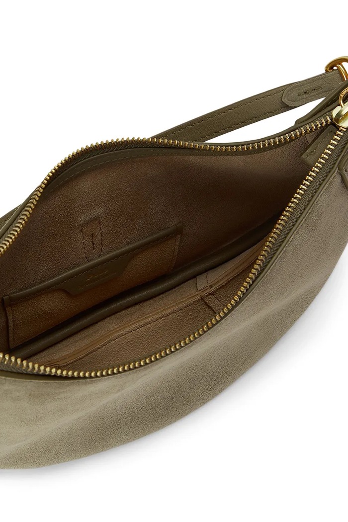 Polo Ralph Lauren torebka shopper damska zamszowa zielony 428922880