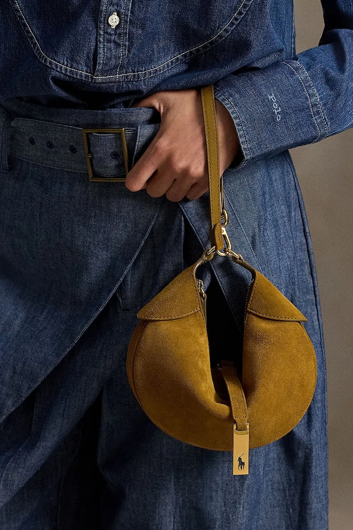 Polo Ralph Lauren nákupní taška dámská semišová 428922880