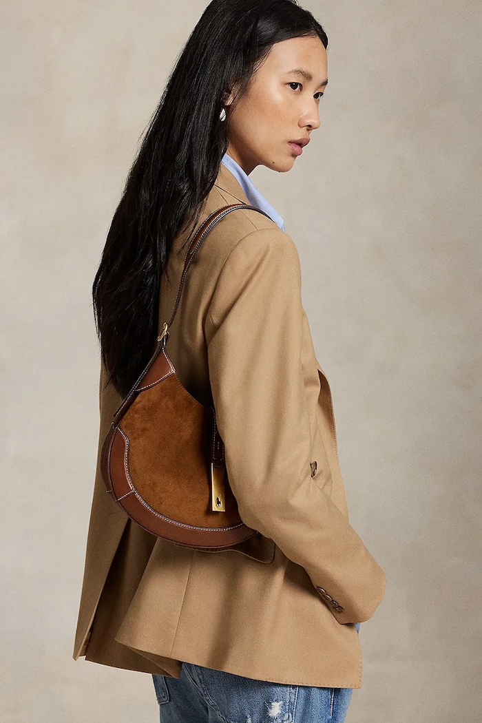 Polo Ralph Lauren mala torba hobo ženska kožna 428945972