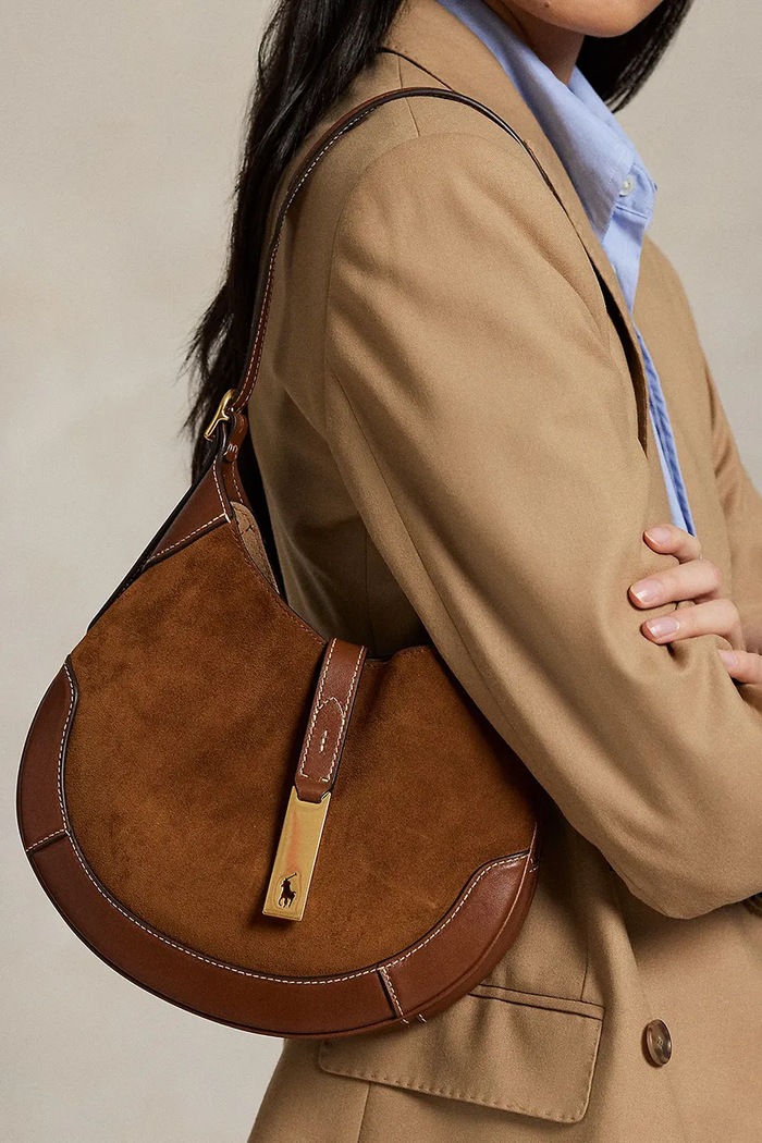 Polo Ralph Lauren mala torba hobo ženska kožna 428945972