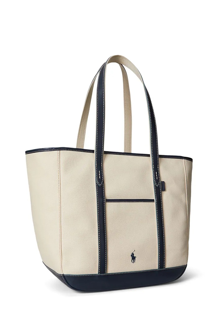 Τσάντα Polo Ralph Lauren 428968158 μπεζ AW25