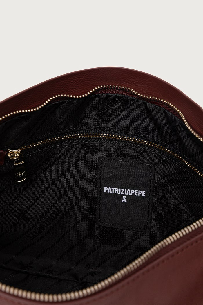 Patrizia Pepe Torebka crossbody damska skórzana 8B0274.L164