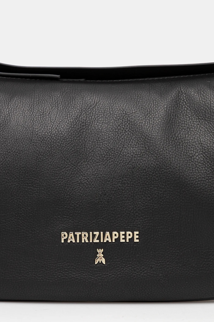Кожена чанта Patrizia Pepe черен 8B0274.L164