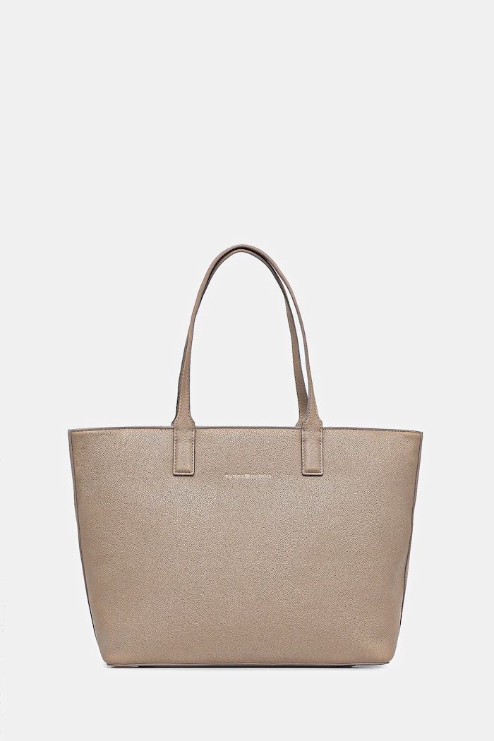 Tommy Hilfiger kézitáska szintetikus bőr barna AW0AW17449