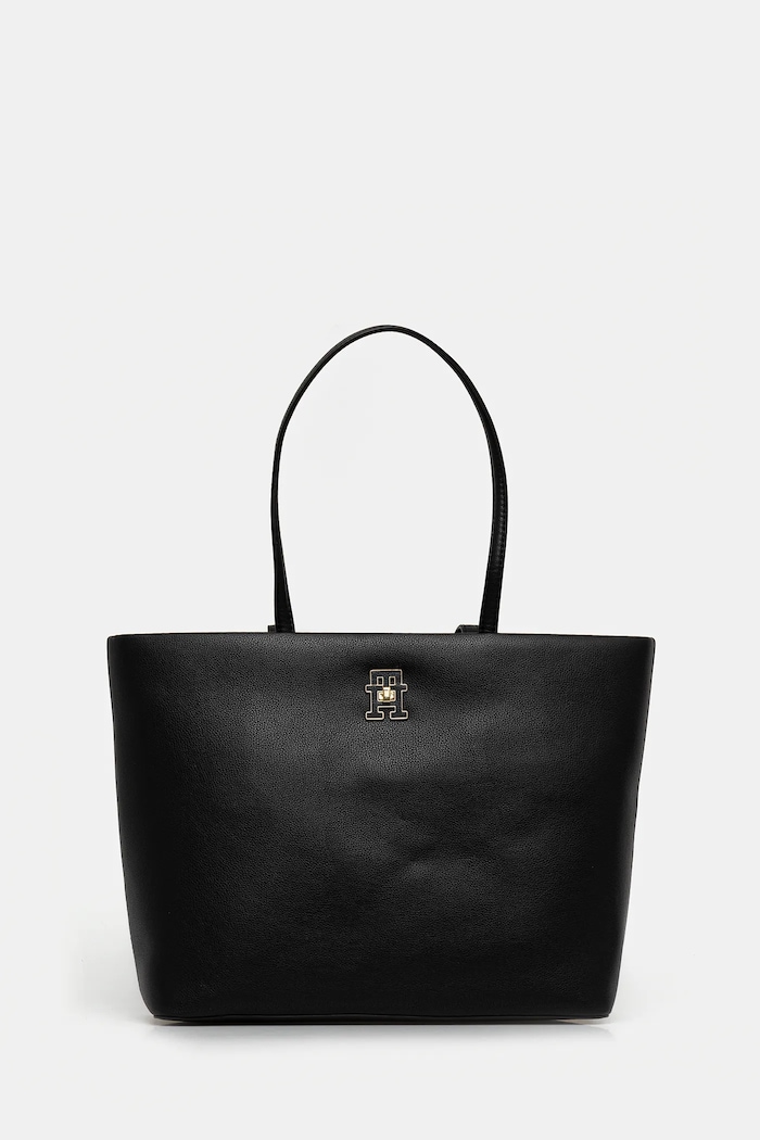 Tommy Hilfiger kézitáska szintetikus bőr fekete AW0AW17528