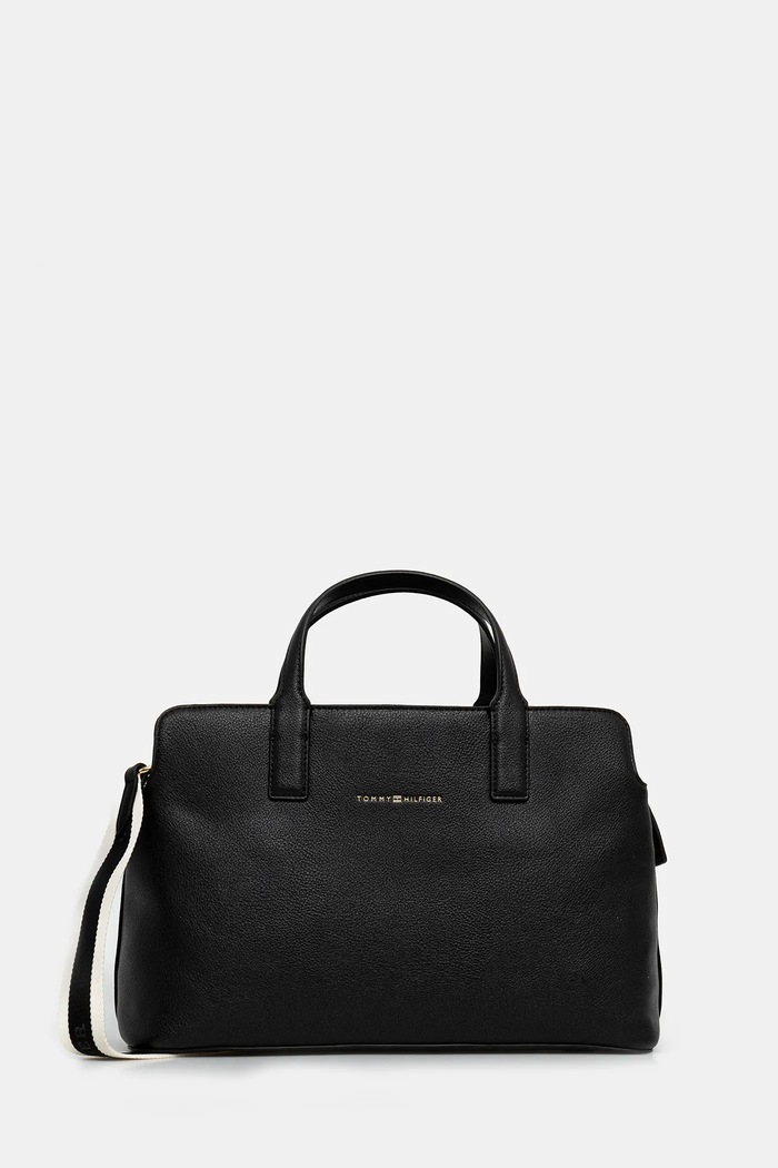Torbica Tommy Hilfiger Ne ustreza A4 črna AW0AW17634