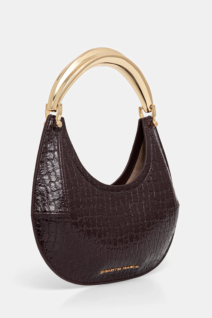 Kabelka Elisabetta Franchi BS29A56E2 burgundské AW25
