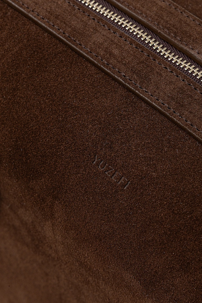 Замшевая сумочка Yuzefi BRIOCHE DUFFLE коричневый YUZPF25.HB.BD.S004