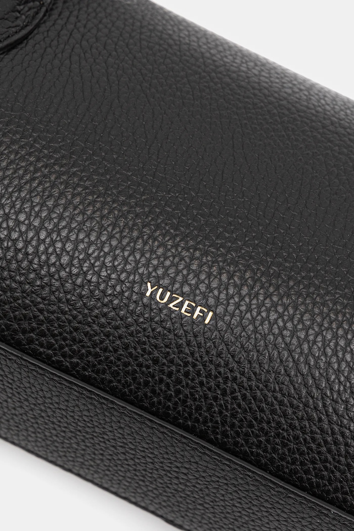 Yuzefi torebka skórzana OYSTER YUZCO.HB.OYSB.L034 czarny