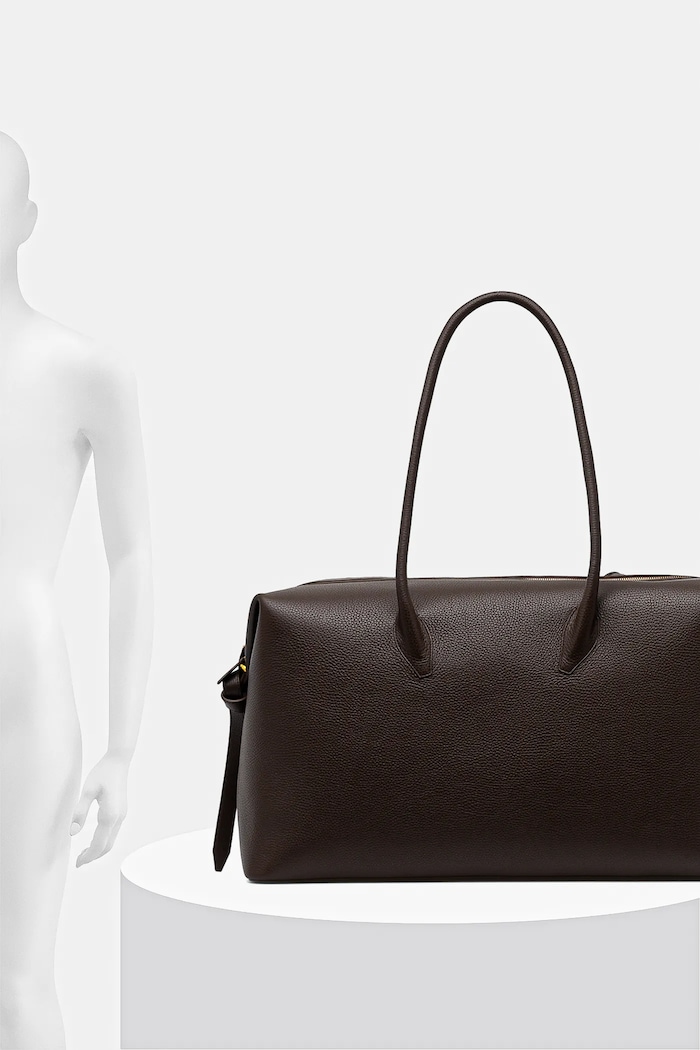 Δερμάτινη τσάντα Yuzefi BRIOCHE WEEKENDER 53 x 31 x 20 cm YUZPF25.HB.BW.L038