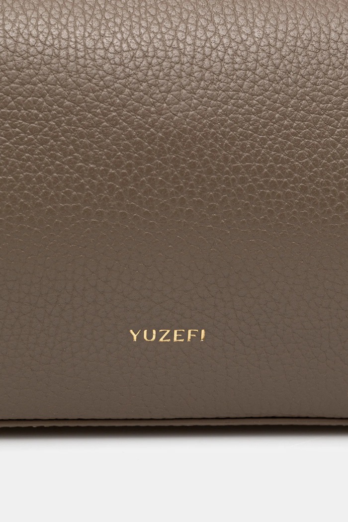 Yuzefi bőr táska OYSTER bézs YUZSS25.HB.OYSB.L052
