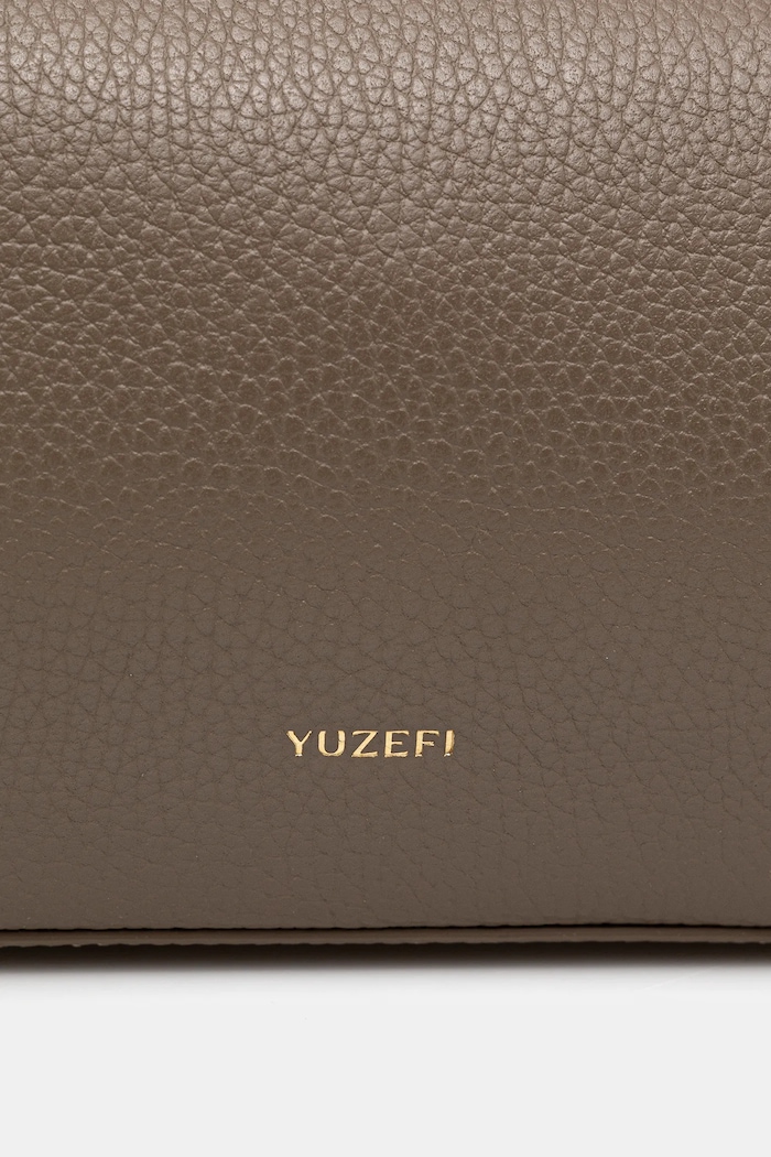 Yuzefi bőr táska OYSTER bézs YUZSS25.HB.OYSB.L052