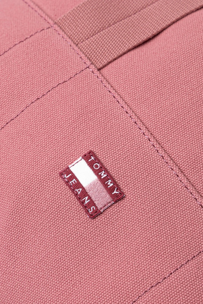 Tommy Jeans torebka bawełniana różowy AW0AW17542