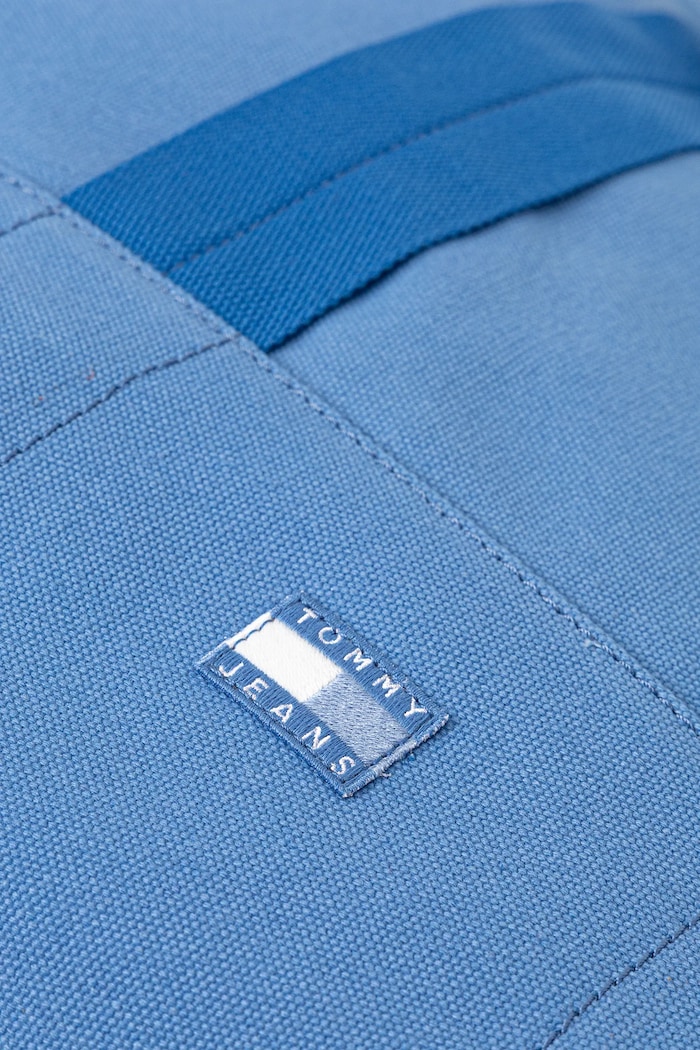 Tommy Jeans torebka bawełniana niebieski AW0AW17542