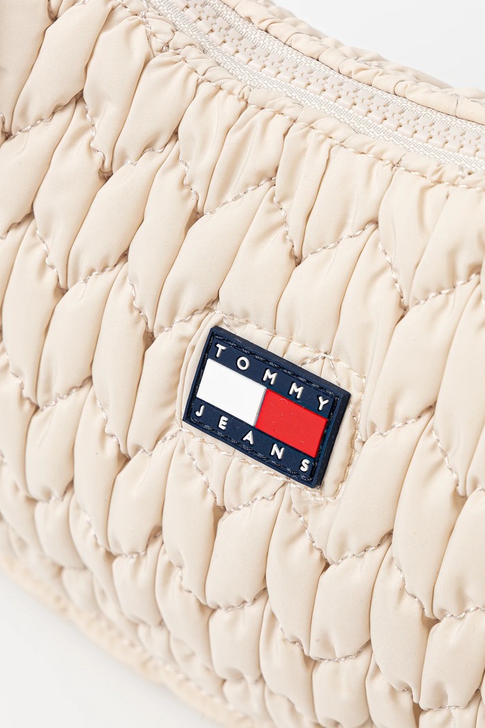 Geantă Tommy Jeans bej AW0AW17546