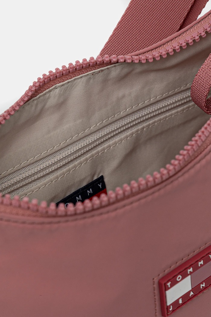Τσάντα Tommy Jeans AW0AW17547 ροζ