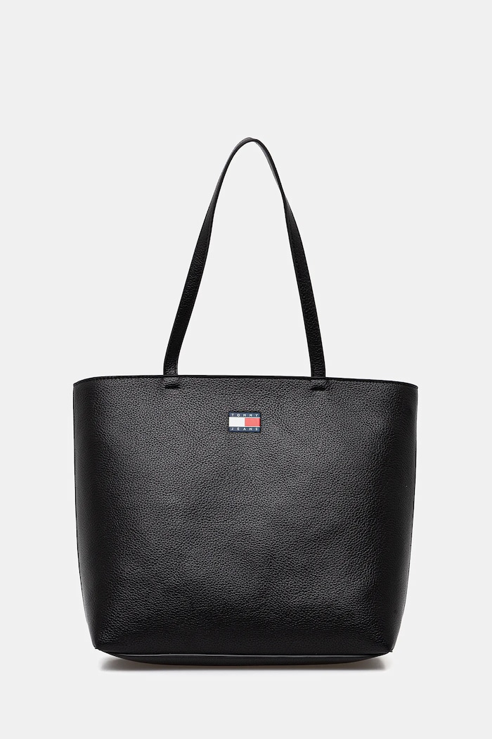 Tommy Jeans torebka mieści A4 czarny AW0AW17549