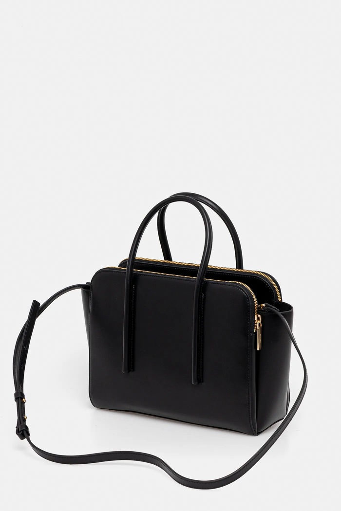 Doplnky Kožená kabelka Calvin Klein LV04F3034G čierna