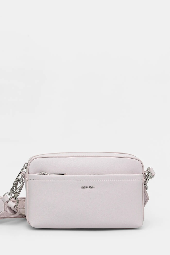 Kabelka Calvin Klein imitácia kože ružová LV04F3094G