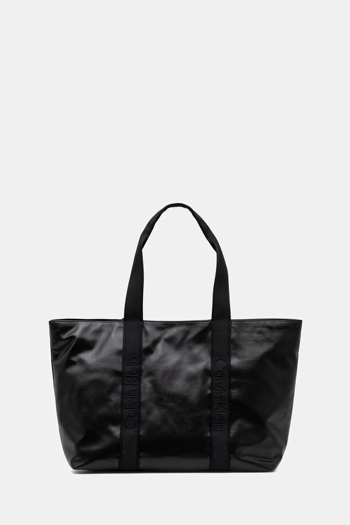 Calvin Klein torebka mieści A4 czarny LV04F3211G