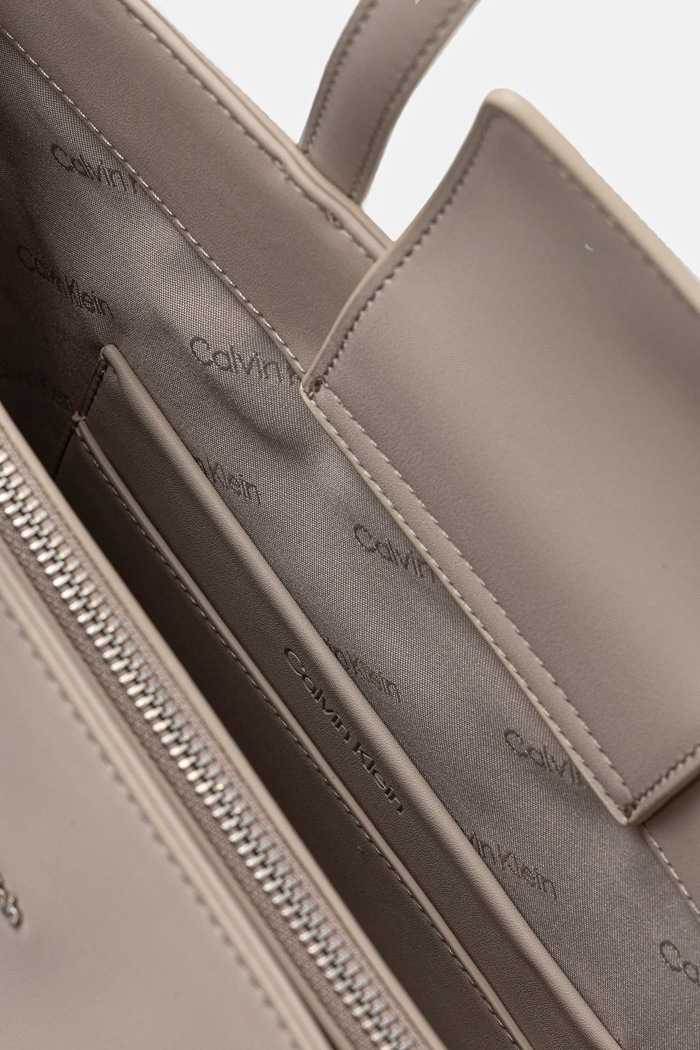 Torebka Calvin Klein beżowy LV04F3225G
