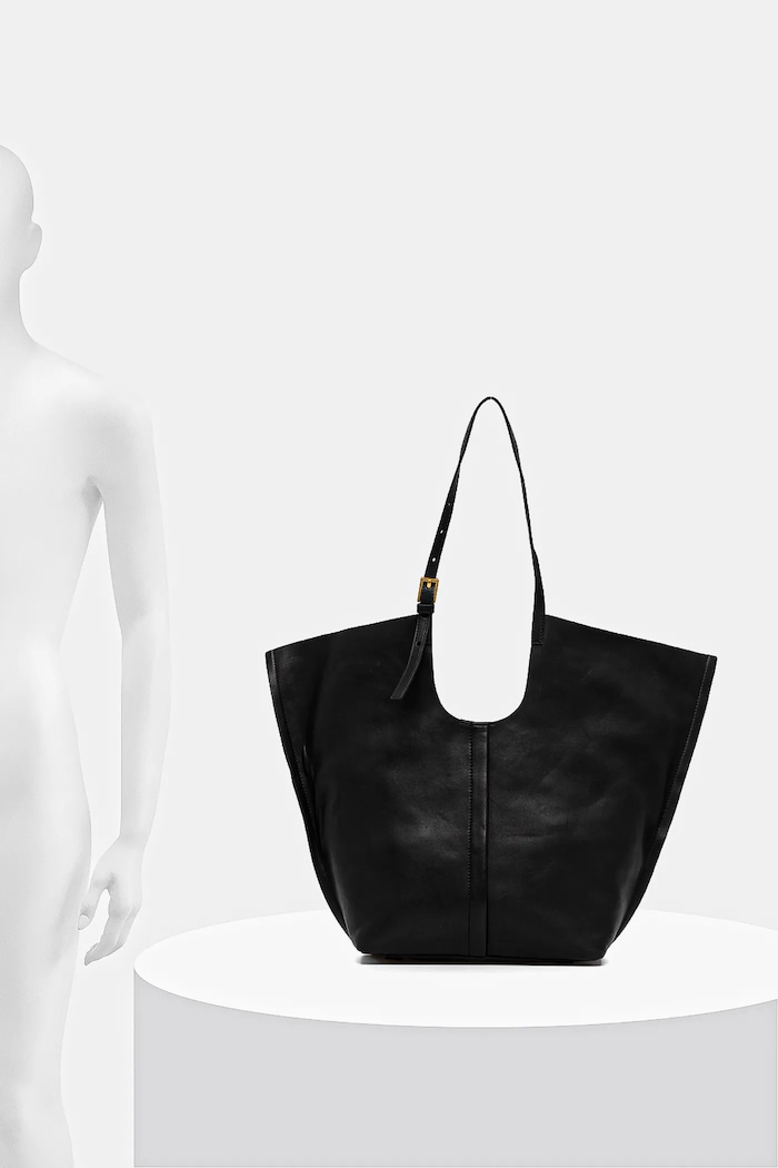 Kožna torba AllSaints ARA W312XC