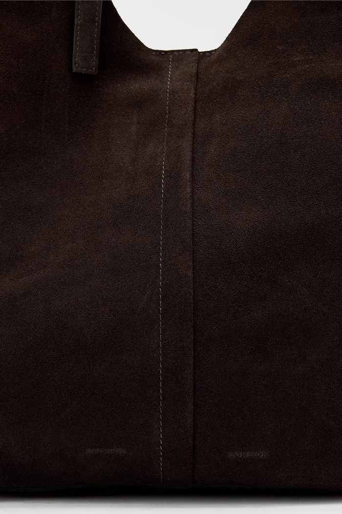 AllSaints kabelka typu shopper dámska semišová ARA W338XC hnedá