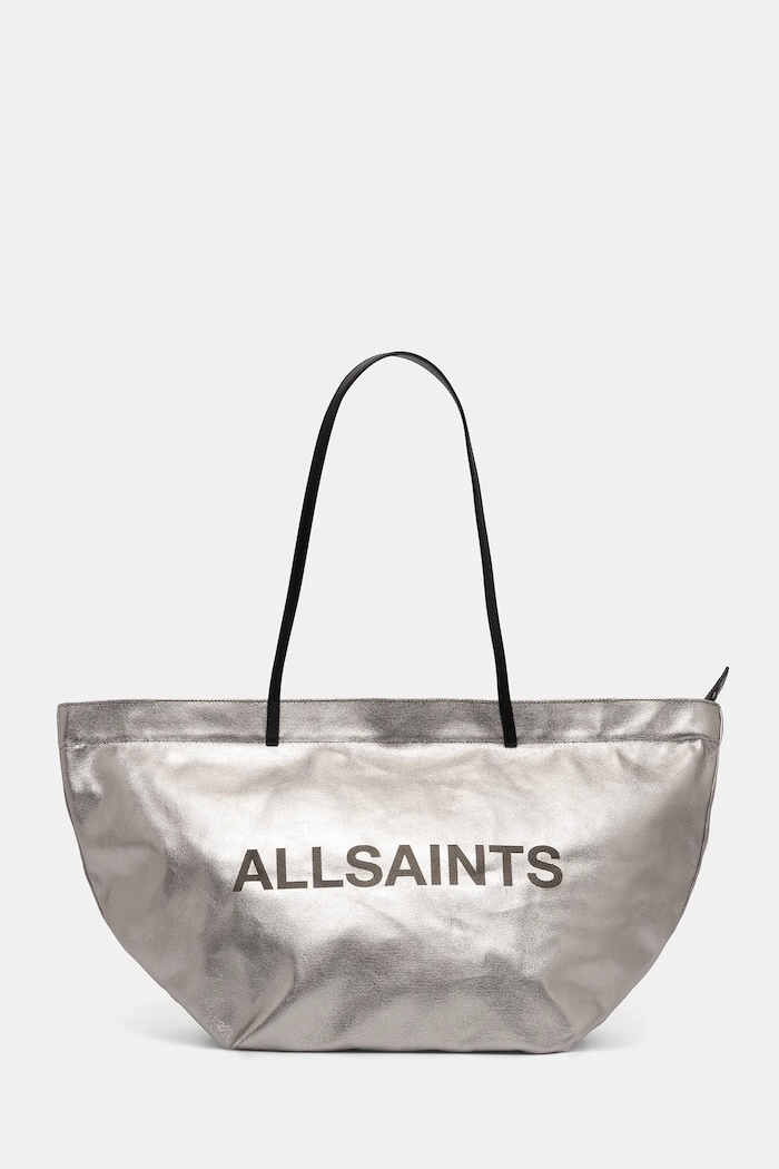 AllSaints Torebka SERAFINA srebrny W438XC