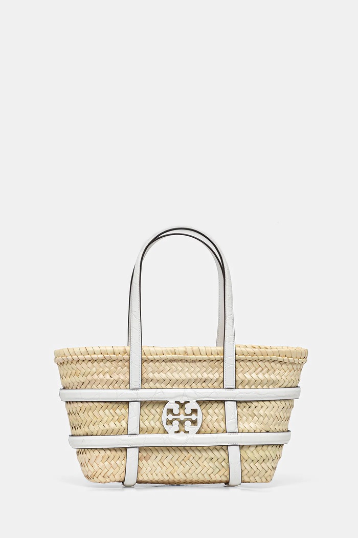 Tory Burch Kosz plażowy Ella beżowy 169396.101