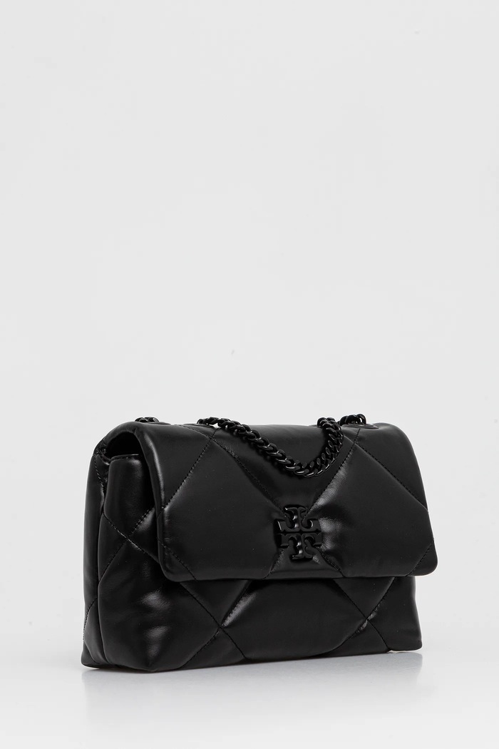 Tory Burch torebka skórzana Kira Diamond 170620.002 czarny AW25