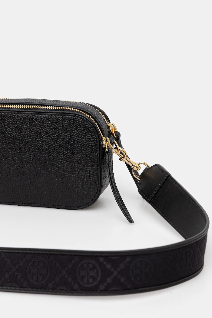 Doplňky Kožená kabelka Tory Burch Miller 171956.001 černá