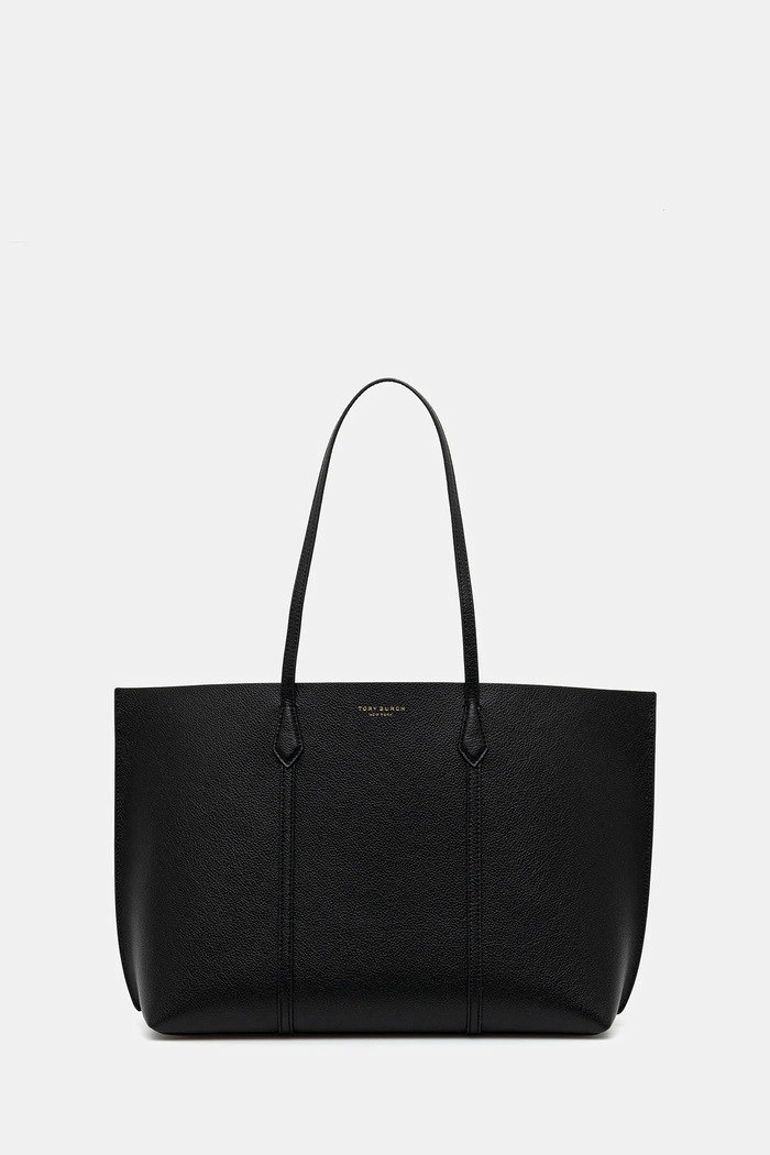 Tory Burch poșetă de piele Perry uni negru 169476.001