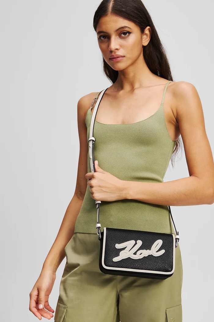 Karl Lagerfeld Torebka K/SKUARE A3W30026 czarny AW25