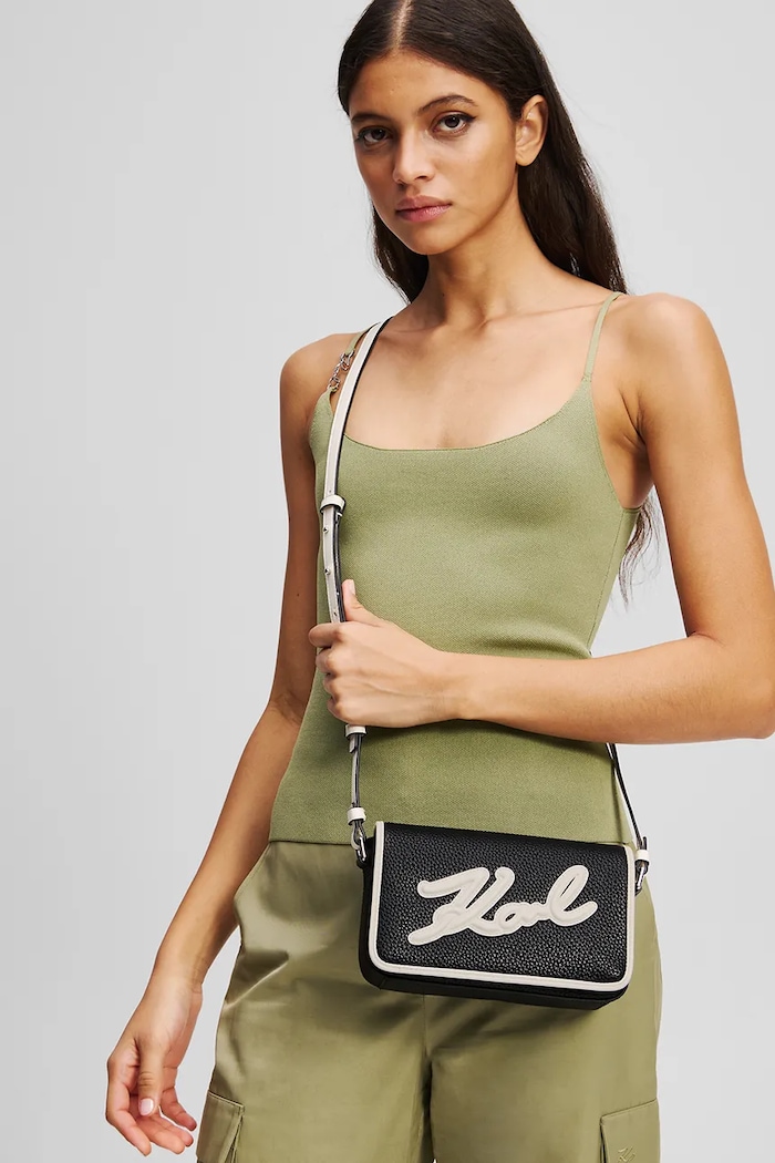 Karl Lagerfeld Torebka K/SKUARE A3W30026 czarny AW25