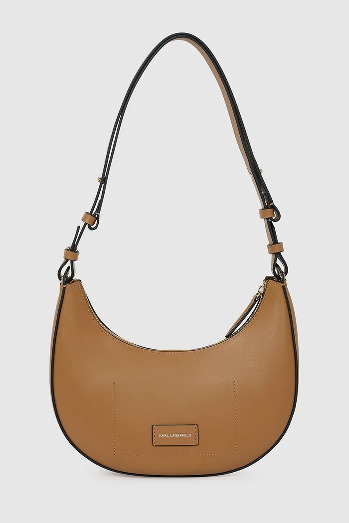 Kabelka Karl Lagerfeld K/CIRCLE A3W30060 hnedá AW25