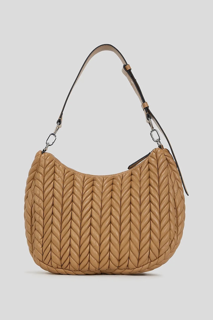 Kabelka Karl Lagerfeld K/WEAVE hnedá A3W30147