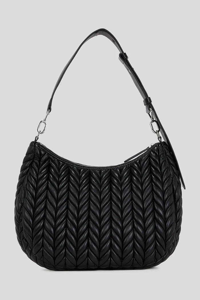 Kabelka Karl Lagerfeld K/WEAVE čierna A3W30147