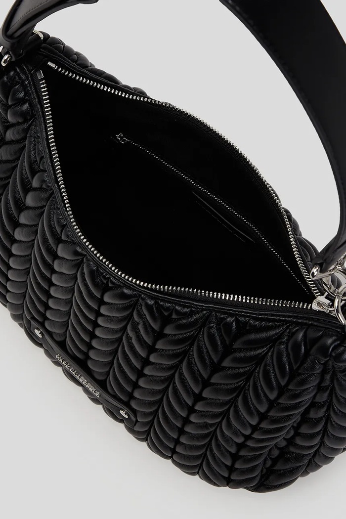 Kabelka Karl Lagerfeld K/WEAVE A3W30147 čierna