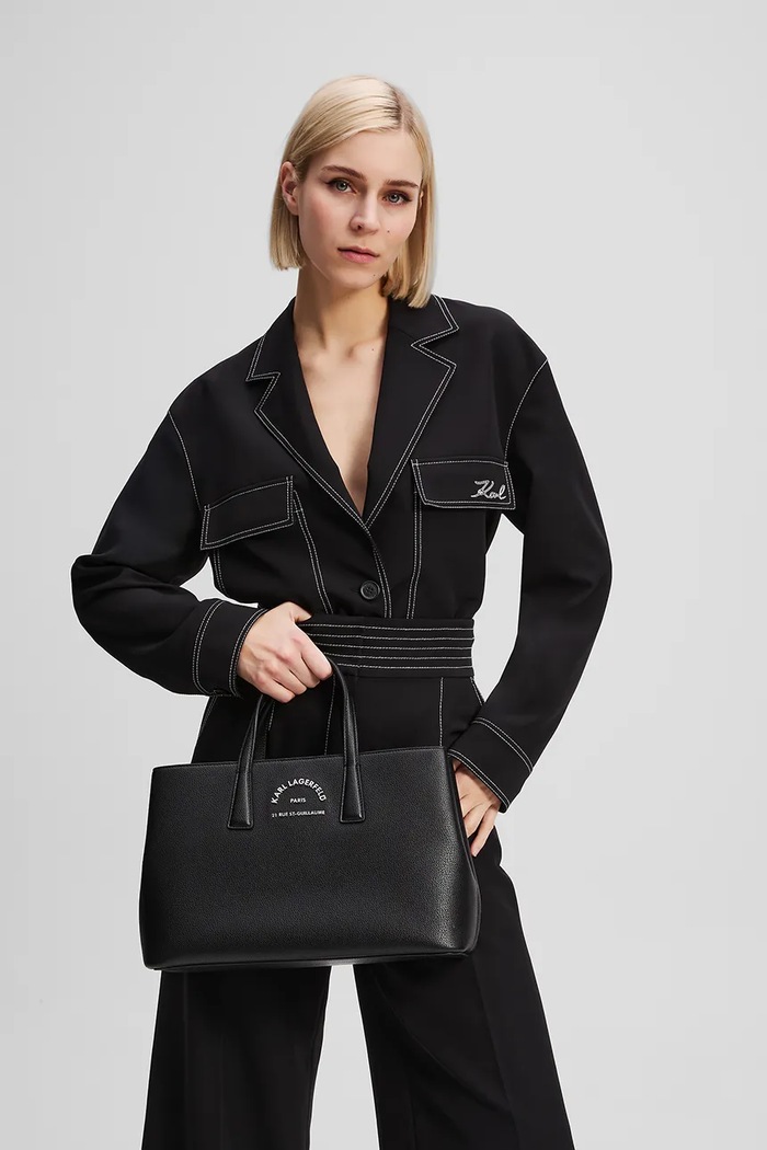 Karl Lagerfeld geantă K/RSG A3W30315 negru