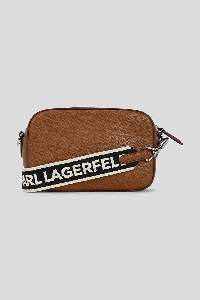 Kabelka Karl Lagerfeld K/RSG A3W30317 hnedá SS26
