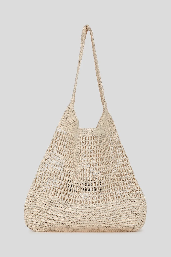 Plážová taška Karl Lagerfeld K/ESSENTIAL A3W46033 béžová SS26