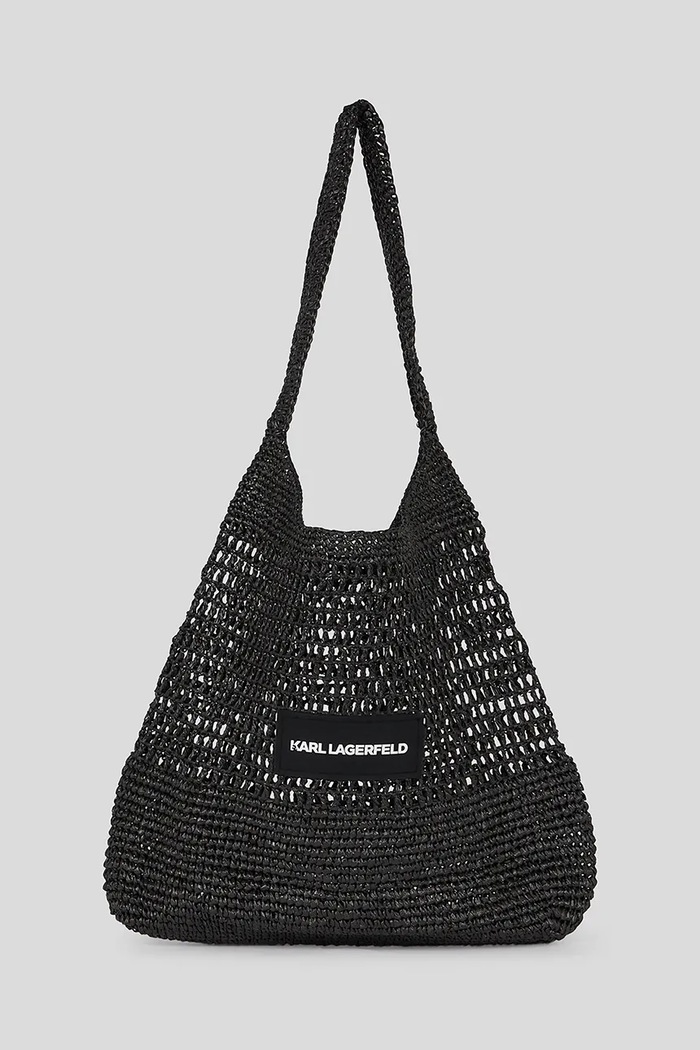 Пляжна сумка Karl Lagerfeld K/ESSENTIAL синтетичний чорний A3W46033